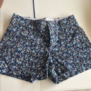 Dear John Navy Floral Women's Shorts